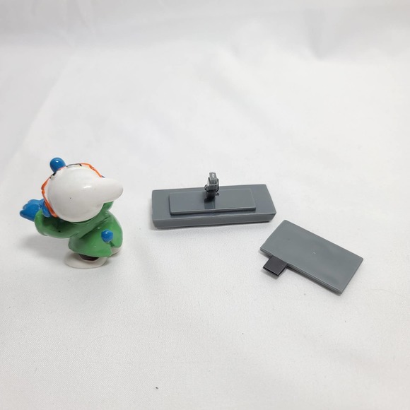 RARE Vintage '97 Schleich 40250 Peyo Keyboarder Smurf w/ Electric Keyboard/Synth - Picture 9 of 15